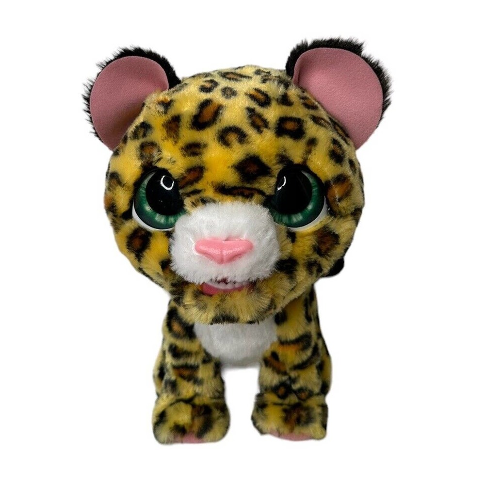 FurReal Lil Wilds Lolly the Leopard Kids‎ Toy Pet Interactive Sound Plush Animal